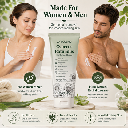 Gentle Hair Removal Cream | For Women & Men, Sensitive Skin-Q1