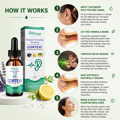 👂 Ear Drops for Tinnitus Relief & Earwax Cleaning-Q1