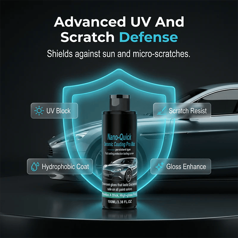 🚗 🚗 Car Nano Ceramic Coating Agent-💧 Spray. Wipe. Protect for Months-Q1