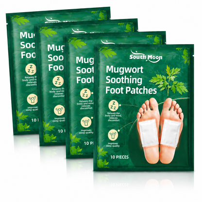 🌙 Mugwort Soothing Foot Patches-Relax. Repair. Rest Deeply.-Q1