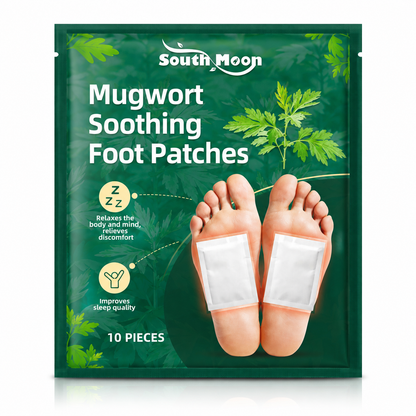 🌙 Mugwort Soothing Foot Patches-Relax. Repair. Rest Deeply.-Q1