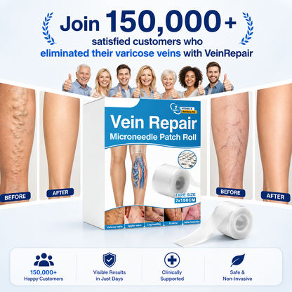 🇺🇸🏆✅️🏃VeinRepair Microneedle Patch Roll⚡Instant Relief, Long-Term Results-Q1