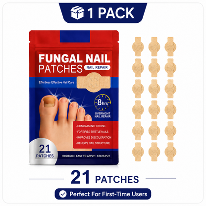 Nail Repair 💅 Patches ✨ –Help protect and reinforce damaged nails with easy-to-use repair patches-QR