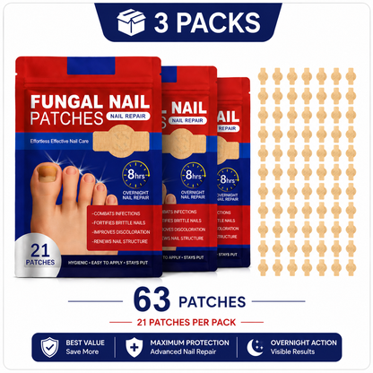 Nail Repair 💅 Patches ✨ –Help protect and reinforce damaged nails with easy-to-use repair patches-QR