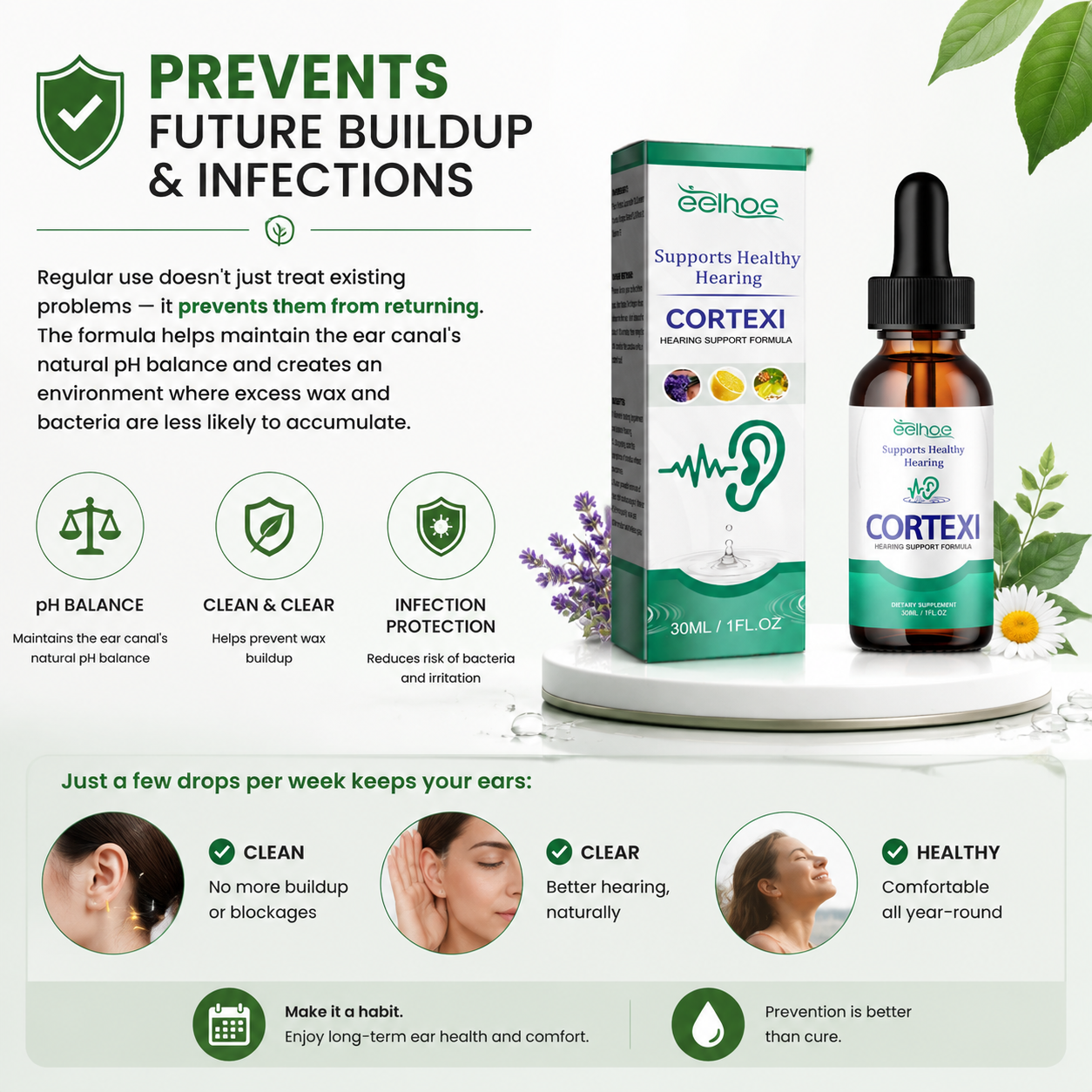 👂 Ear Drops for Tinnitus Relief & Earwax Cleaning-Q1
