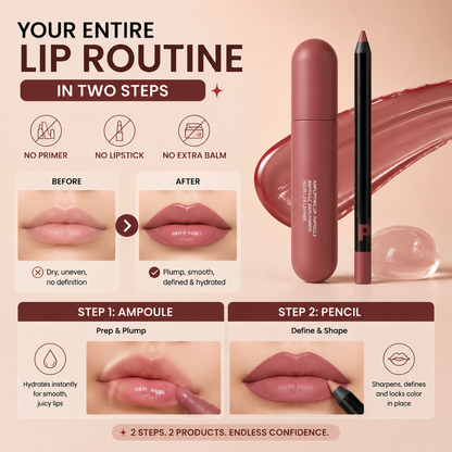 💋 Ampoule + Pencil. The Only Lip Duo You’ll Ever Need-Q1