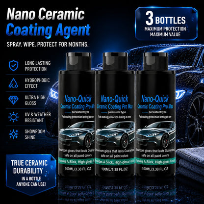 🚗 🚗 Car Nano Ceramic Coating Agent-💧 Spray. Wipe. Protect for Months-Q1