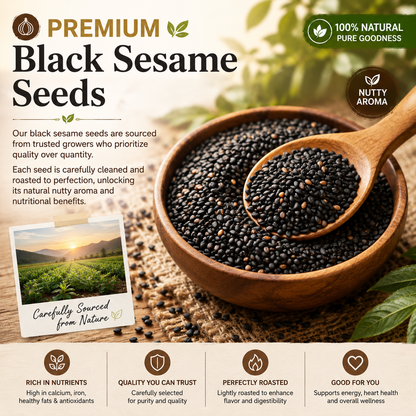 Black Sesame 🌿 Fig Pie 🥧 – Naturally Crafted & Wholesome Snack-QR