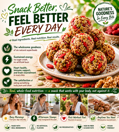 Astragalus 🌿 Codonopsis & Black Sesame Balls 🍫 – Naturally Crafted Herbal Snack ✨💖-QR