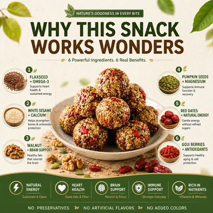 Astragalus 🌿 Codonopsis & Black Sesame Balls 🍫 – Naturally Crafted Herbal Snack ✨💖-QR