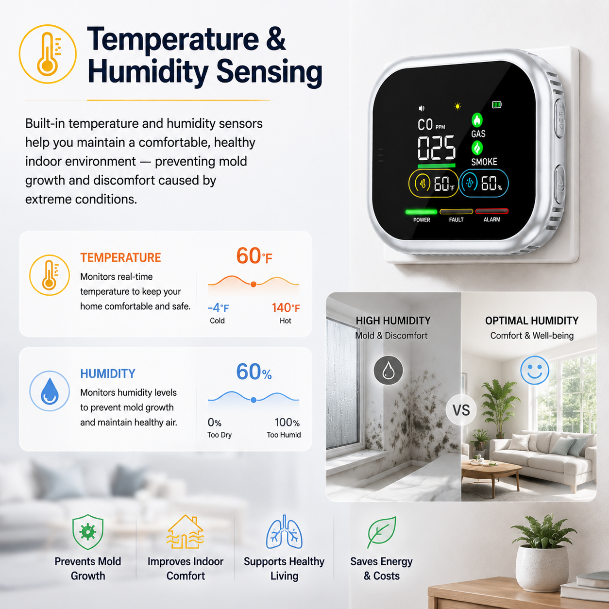 6-in-1 🔍 Combustible Gas Detector ✨ – Portable Safety Monitor 🚨 for Home 🏡 Workshop 🔧 & Travel-QR