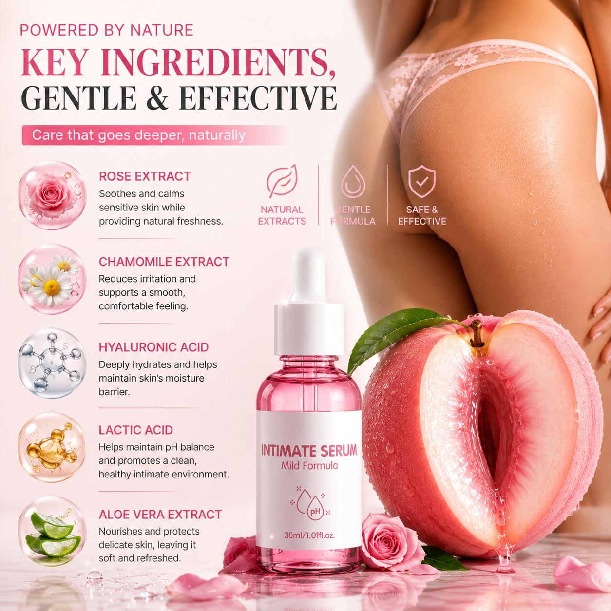 🌸 Women's Intimate Serum ✨ – Gentle Daily Care 💖 for Freshness & Comfort 🌿-QR