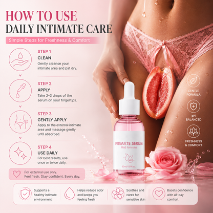🌸 Women's Intimate Serum ✨ – Gentle Daily Care 💖 for Freshness & Comfort 🌿-QR