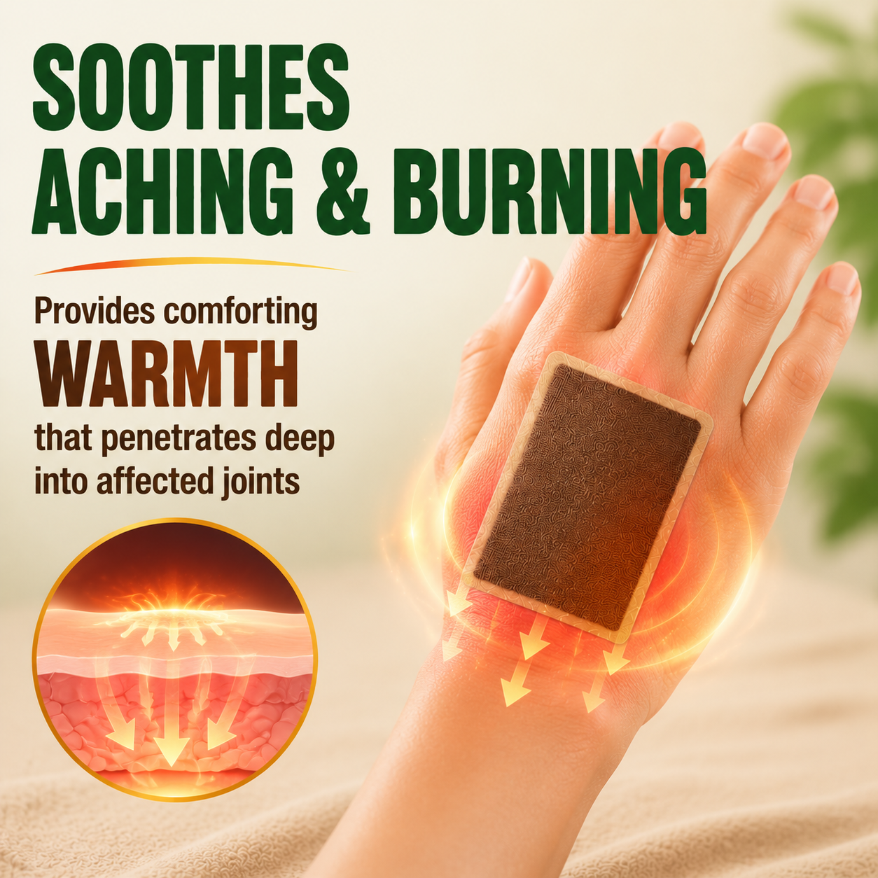 South Moon Gout Patch – Soothes Joint Pain, Reduces Swelling & Stiffness-QE