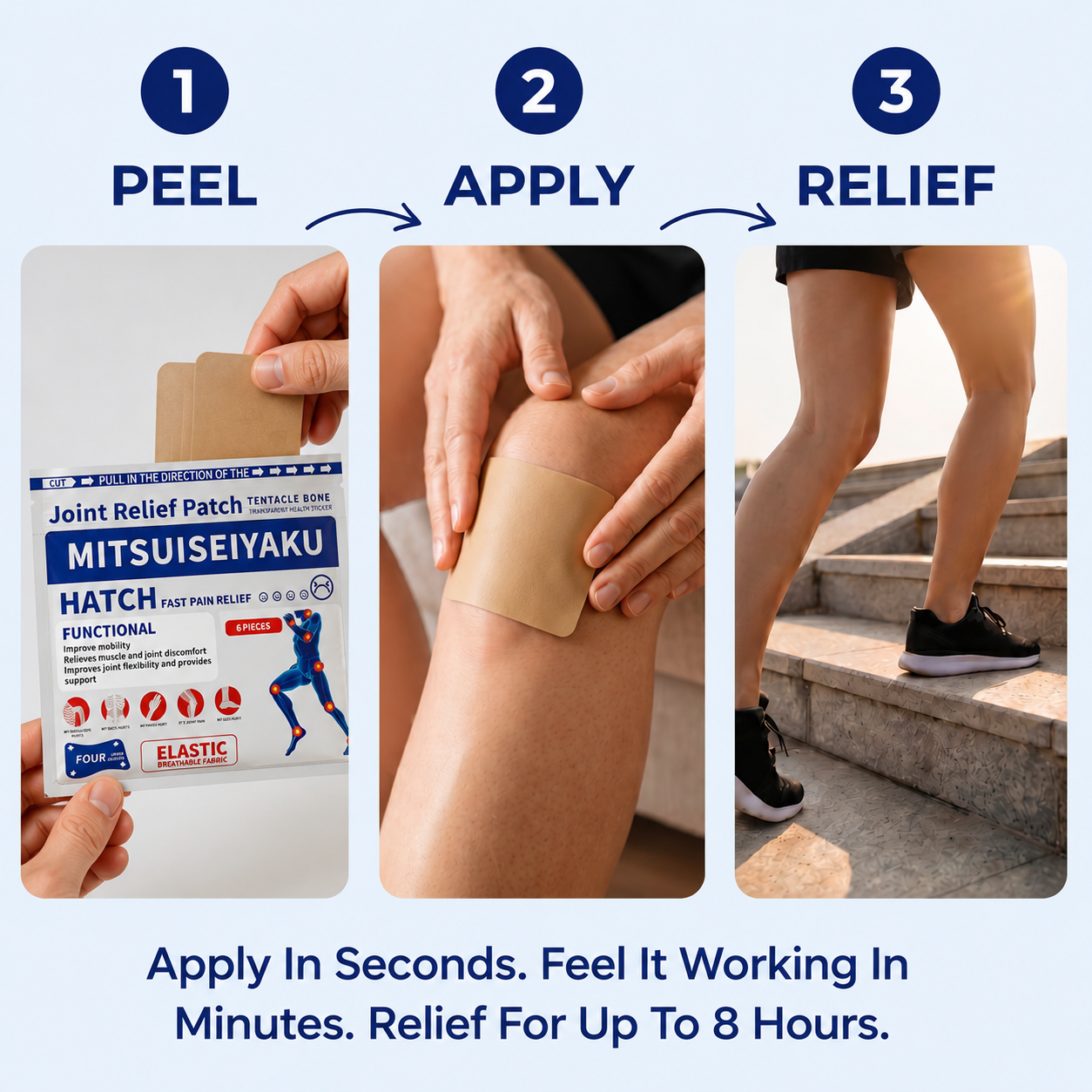 🌿 Joint Relief Patch ✨ – Comfortable Daily Support 💖 for Everyday Mobility-QR