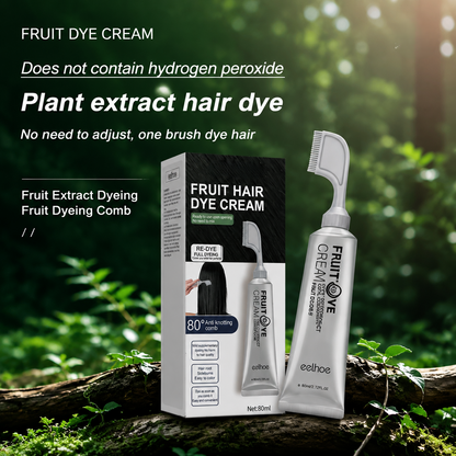 🔥Fruit Essence Hair Dyeing Comb - QO