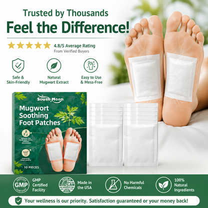 Mugwort Soothing Foot Patches -QO