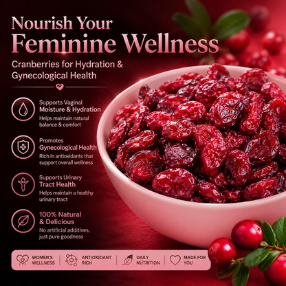 🍒 Sweet, Chewy & Naturally Satisfying – Premium Dried Cranberries 🌿-QO
