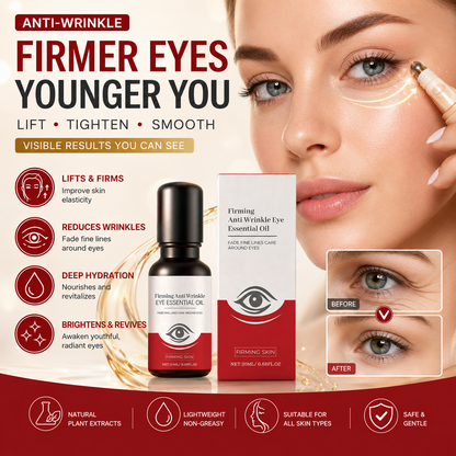 👁️✨ The Eye Essential Oil That Keeps Your Eyes Looking Smooth—Make you look 20 Years Younger 💖-QO