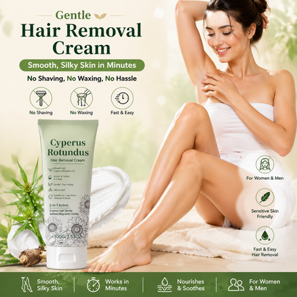 🌿Gentle Hair Removal Cream | For Women & Men, Sensitive Skin-FX