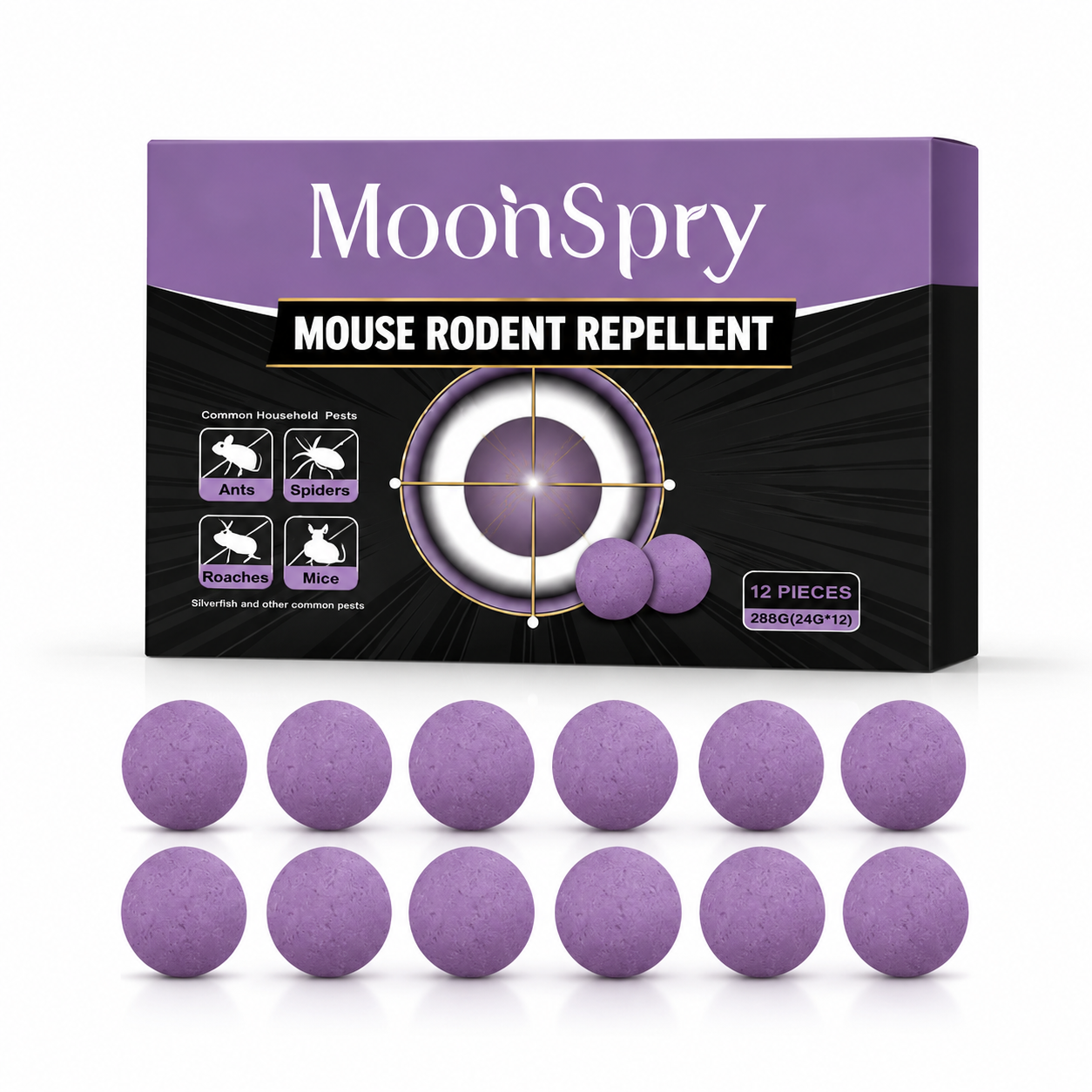 🐭 Rodent Repellent Balls – Natural-Inspired Home & Kitchen Protection - DW