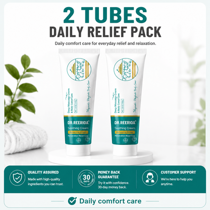 🌿💖 Deep Massage Care Cream🌿💆‍♂️ –Daily Comfort Care for Stiffness, Tension & Dry Skin-FX