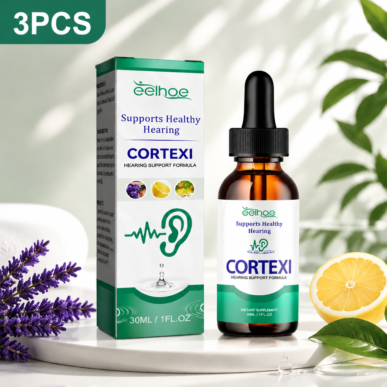 👂Tinnitus Relief Ear Drops – Supports Healthy Hearing & Ear Comfort-QE