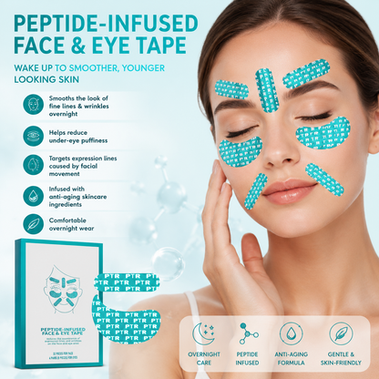 [NEW] Peter Thomas Roth Peptide Skinjection Peptide Infused Face + Eye Tape -QO