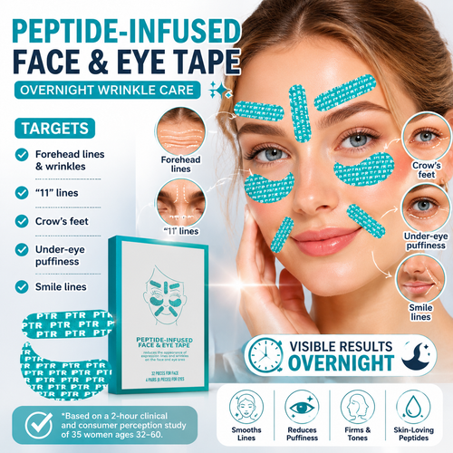 [NEW] Peter Thomas Roth Peptide Skinjection Peptide Infused Face + Eye Tape -QO