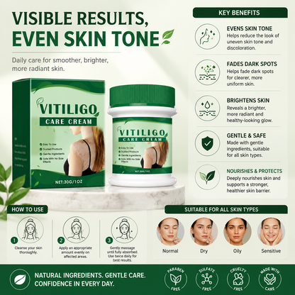 ✨ Skin Tone Evening Care Cream 🌿 – Helps Improve the Appearance of Uneven Skin Tone 💖-QR