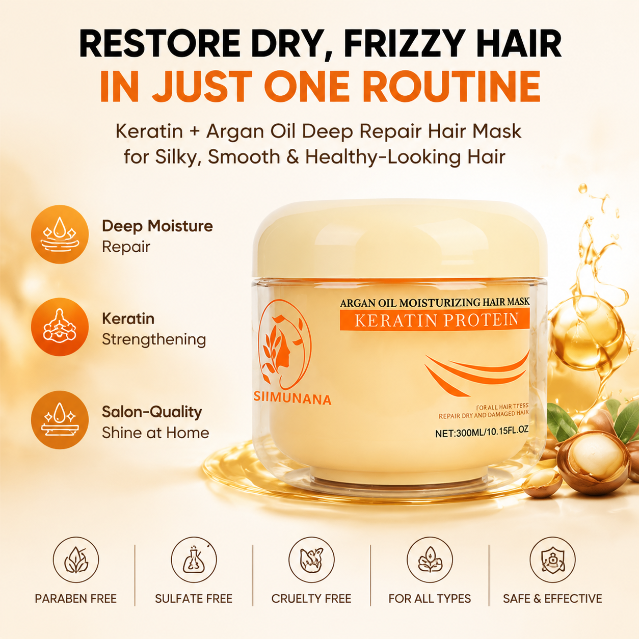 ✨ Restore Dry, Frizzy Hair in Just One Routine-FX