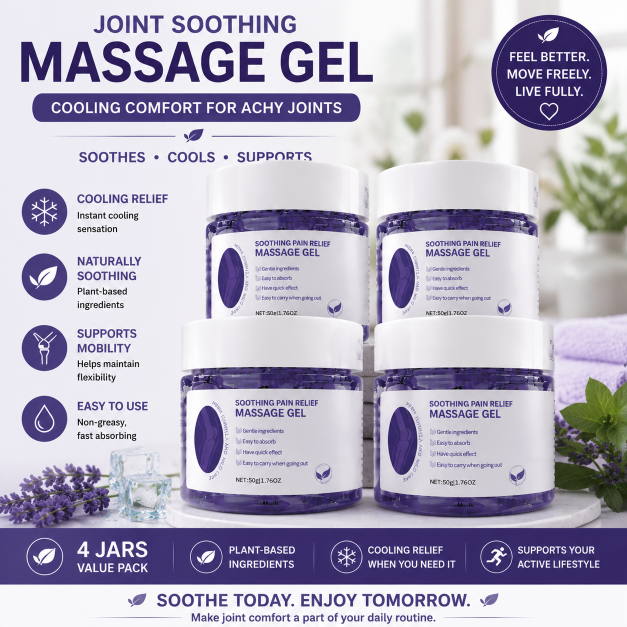🔥 BUY 4 – Advanced Comfort Care Pack ⭐