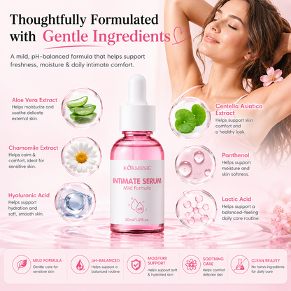 🌸 Intimate Serum – Gentle Feminine Freshness, Moisture & Daily Comfort Care-FX
