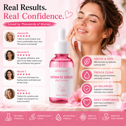 🌸 Intimate Serum – Gentle Feminine Freshness, Moisture & Daily Comfort Care-FX