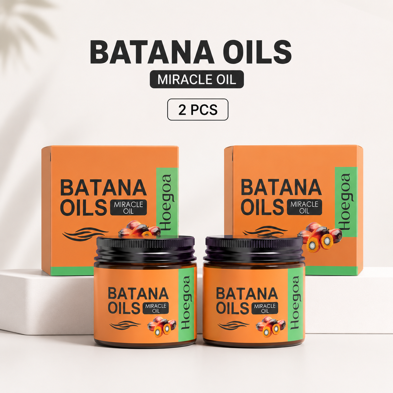 Batana Oil 🌿 Hair Treatment ✨ – Deep Nourishing Care 💖 for Soft, Healthy-Looking Hair 🌸-QR