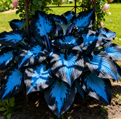 🏠🤗 Discover the Beauty of Colorful Leaf Hosta Seeds – Stunning Foliage, Easy Garden Charm 🌿🍃-QO