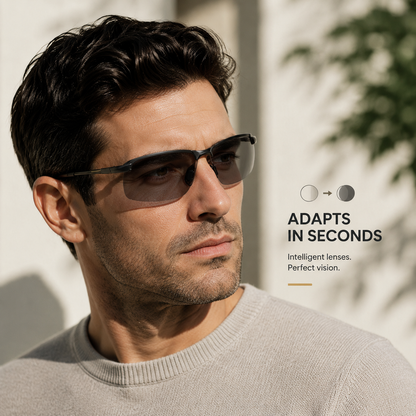 🕶️Smart Vision Glasses – Anti-Glare UV Protection with Infrared Night Vision & Impact-Resistant Lenses-QE