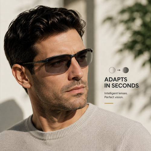 🕶️Smart Vision Glasses – Anti-Glare UV Protection with Infrared Night Vision & Impact-Resistant Lenses-QE