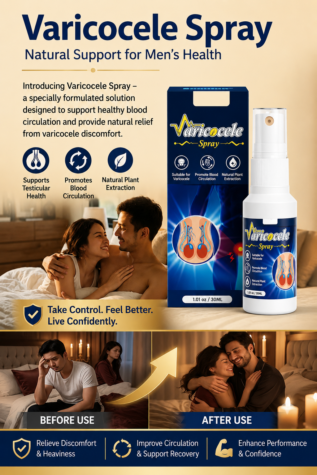 💥Feel Stronger, Firmer, More Confident – Men’s Daily Performance Support -QO
