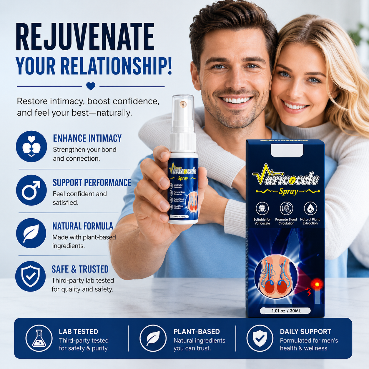 💥Feel Stronger, Firmer, More Confident – Men’s Daily Performance Support -QO