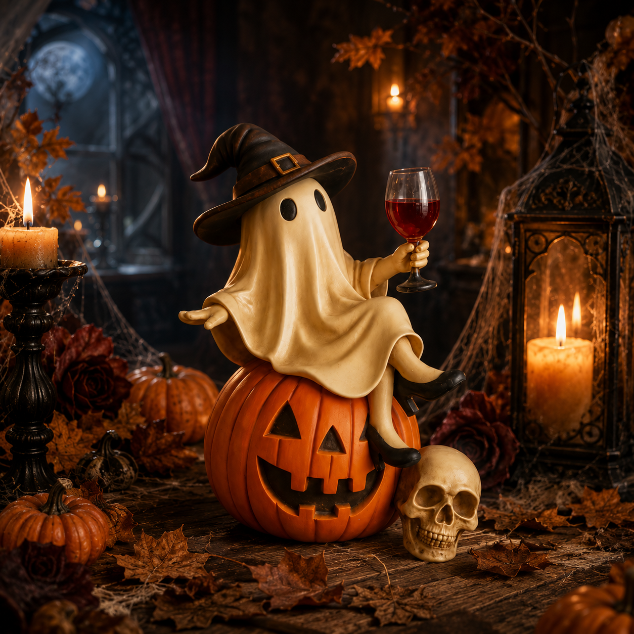 🔥Exclusive Limited Item 👍🔥50%OFF👻 Meet Your New Halloween Wine Butler  Bring spooky charm and a playful touch to every wine night.-QO