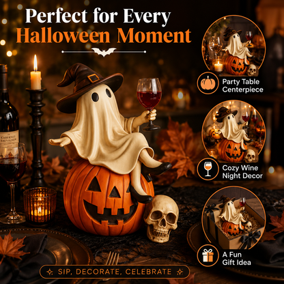 🔥Exclusive Limited Item 👍🔥50%OFF👻 Meet Your New Halloween Wine Butler  Bring spooky charm and a playful touch to every wine night.-QO