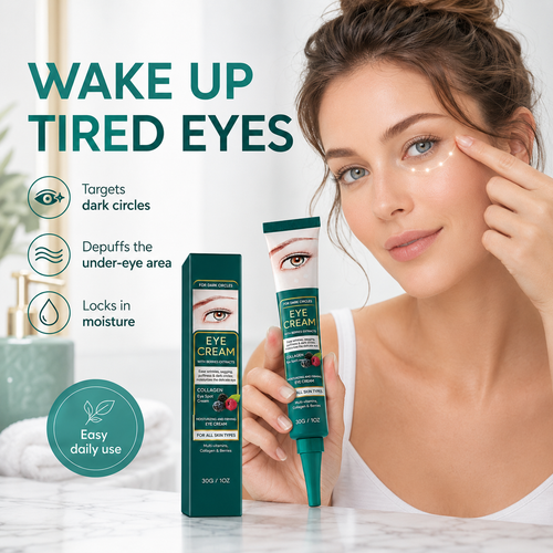 🚨 LIMITED TIME OFFER 🚨 🔥 49% OFF 👁️ Eye Cream for a Brighter, Youthful & Refreshed Look ✨💚-QO