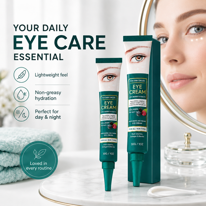 🚨 LIMITED TIME OFFER 🚨 🔥 49% OFF 👁️ Eye Cream for a Brighter, Youthful & Refreshed Look ✨💚-QO