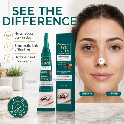 🚨 LIMITED TIME OFFER 🚨 🔥 49% OFF 👁️ Eye Cream for a Brighter, Youthful & Refreshed Look ✨💚-QO