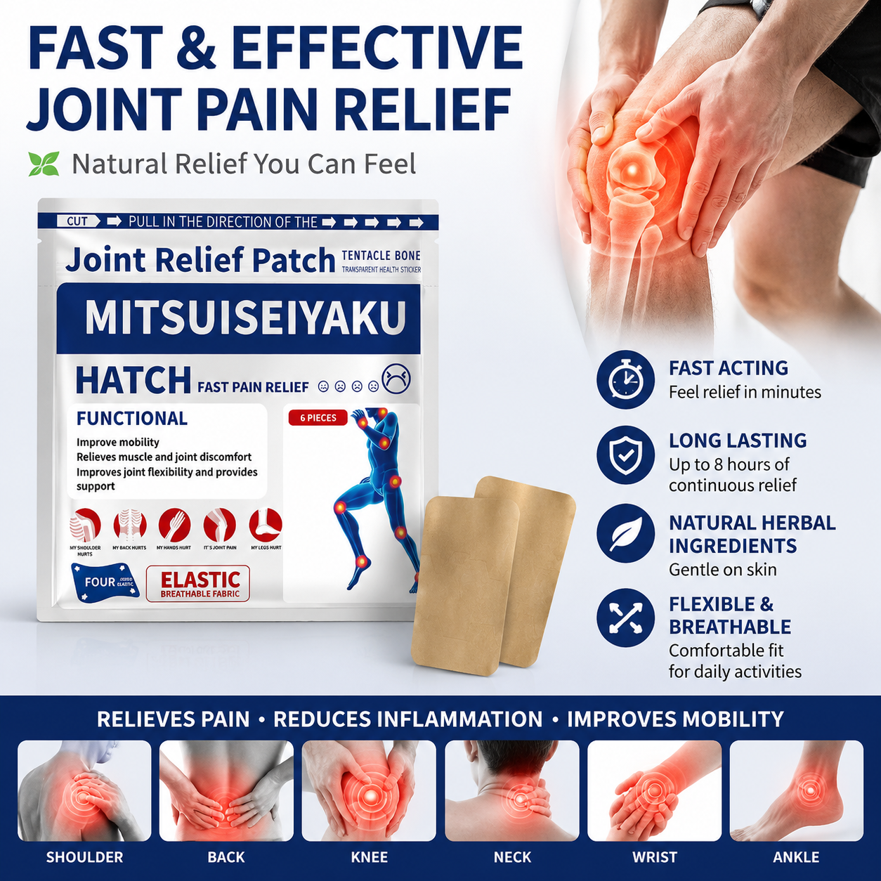 🌿 Joint Relief Patch | Comfortable Daily Support for Active Living ✨-QO