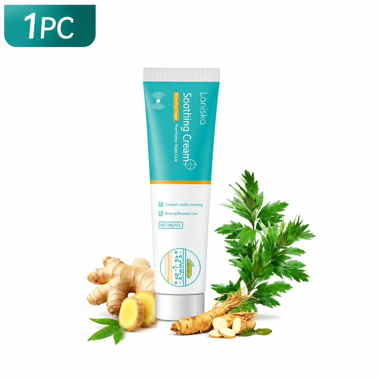 🌿 Laniska Soothing Cream – Natural Leg Relief for Tired, Swollen, and Aching Legs-QE