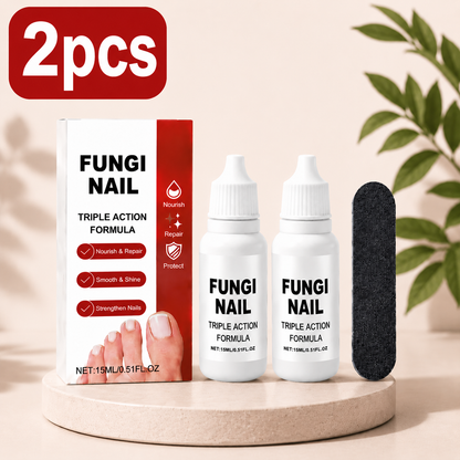💧 Fungi Triple Action Nutrient Oil – Natural Care Drops for Damaged Nails-QE