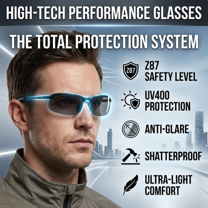 🕶️Smart Vision Glasses – Anti-Glare UV Protection with Infrared Night Vision & Impact-Resistant Lenses-QE