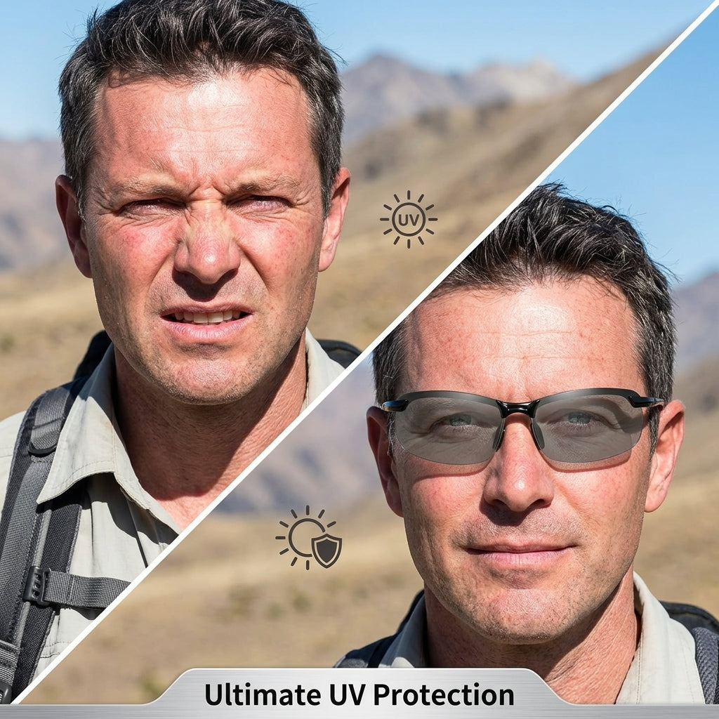 🕶️Smart Vision Glasses – Anti-Glare UV Protection with Infrared Night Vision & Impact-Resistant Lenses-QE